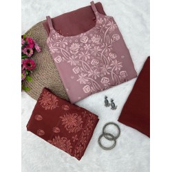 Beautiful thread work designer suit